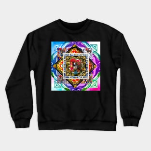 Portuguese folk art Crewneck Sweatshirt